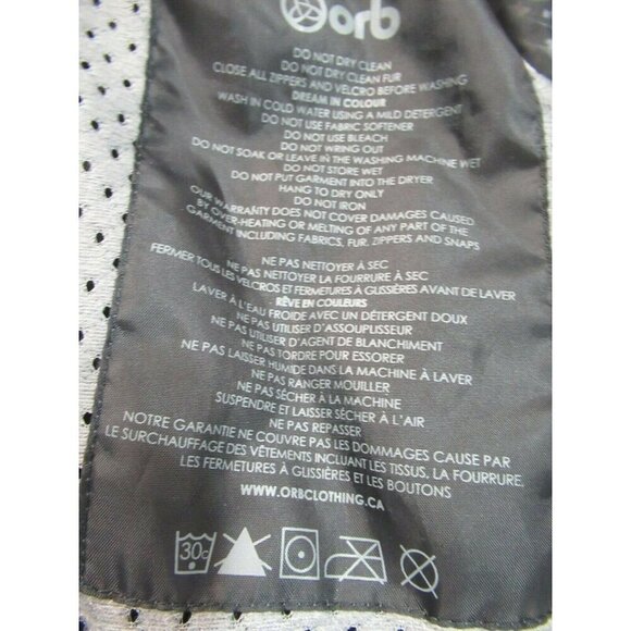 Orb Technical Jacket Winter Outdoor Free To Be Snow Sports Blue Womens Medium - Picture 3 of 10